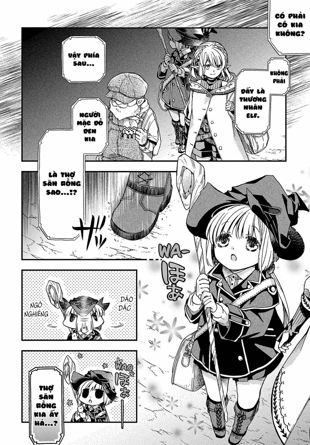 hone dragon no mana musume chapter 9: dwarf, quay về làng - Next chapter 10: rượt đuổi