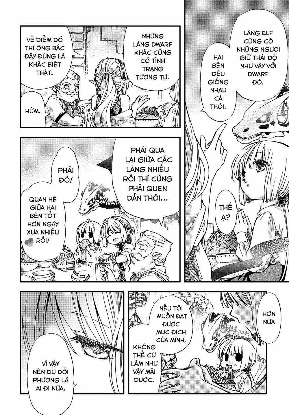 hone dragon no mana musume chapter 9: dwarf, quay về làng - Next chapter 10: rượt đuổi