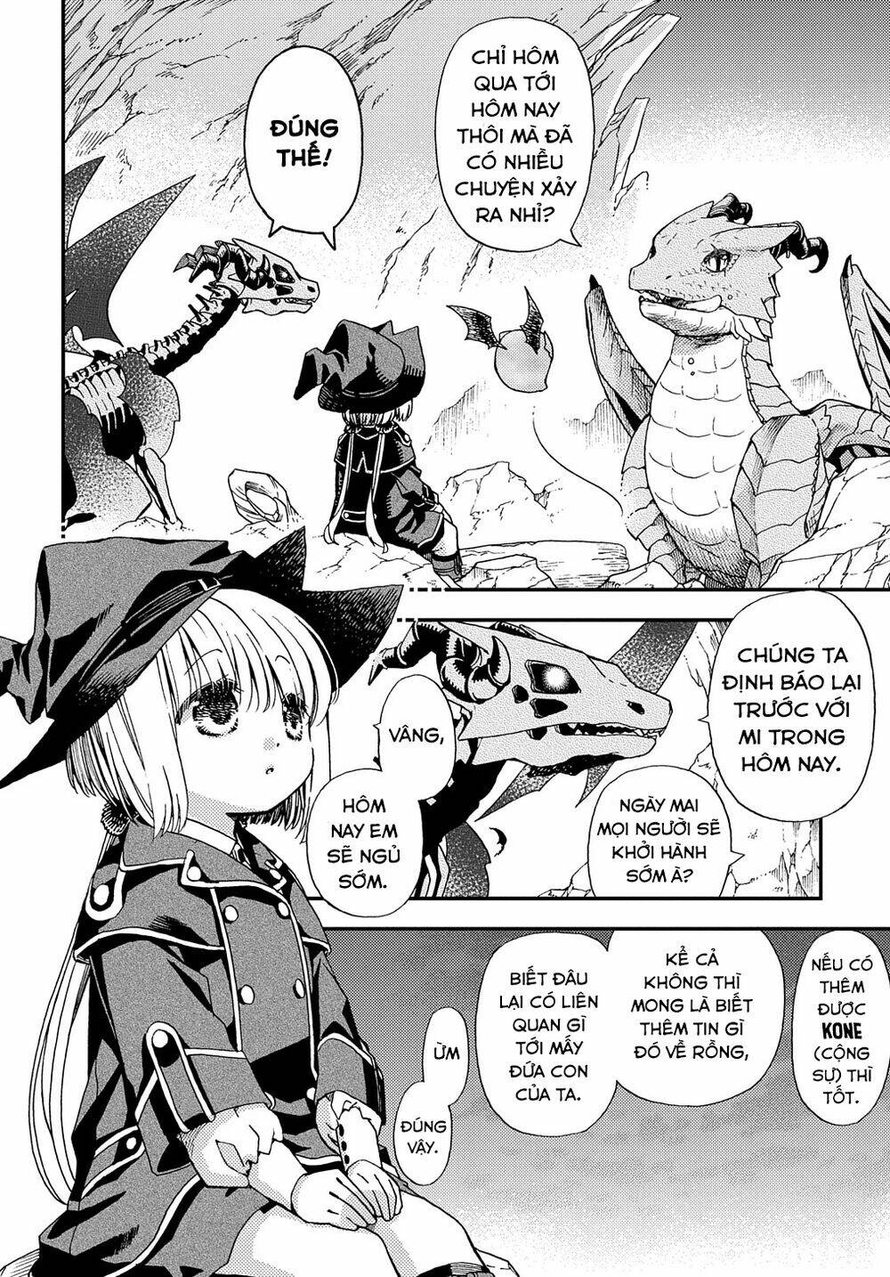 hone dragon no mana musume chapter 9: dwarf, quay về làng - Next chapter 10: rượt đuổi