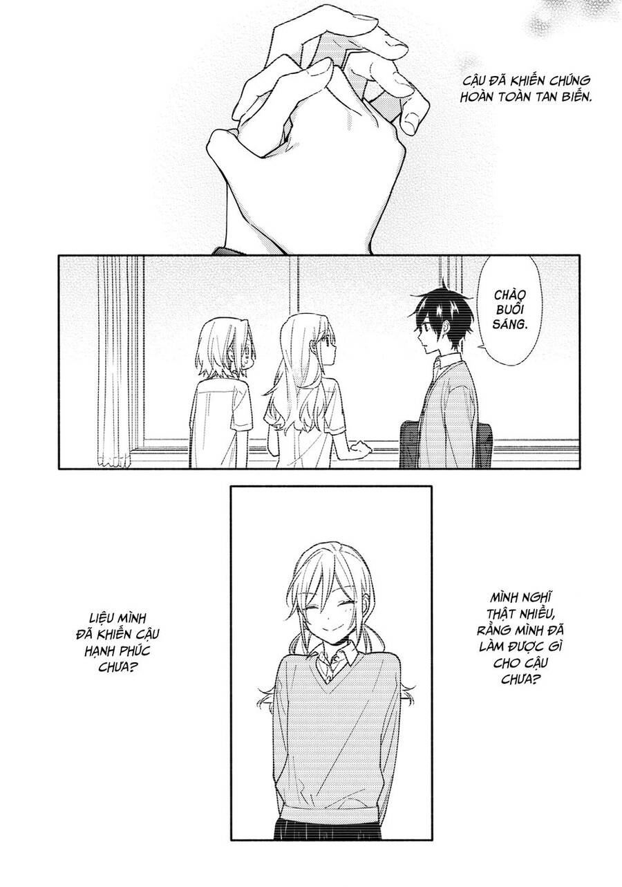 horimiya chapter 122: end - Trang 3