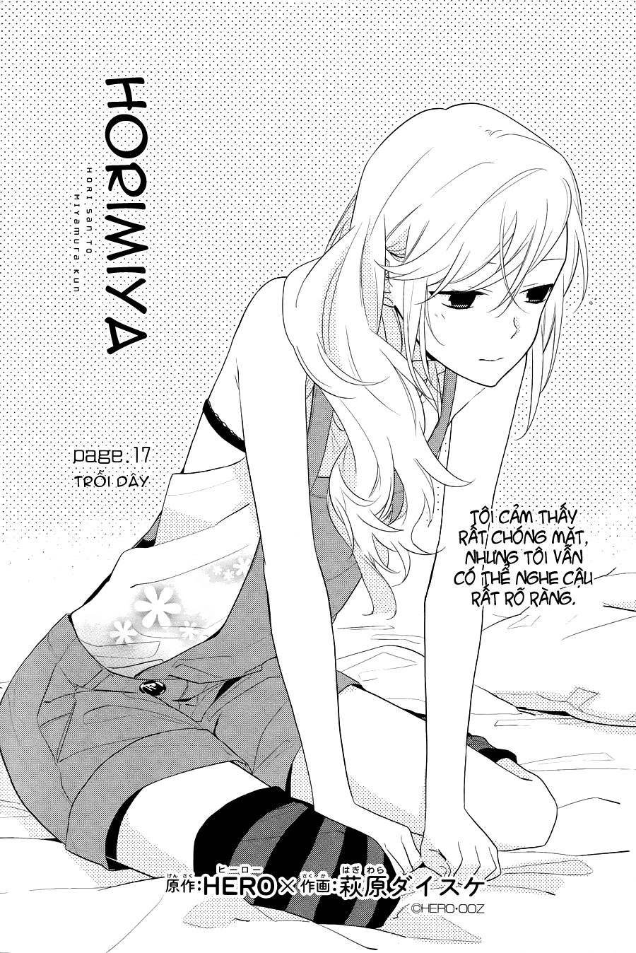 horimiya chapter 17 - Next chapter 18