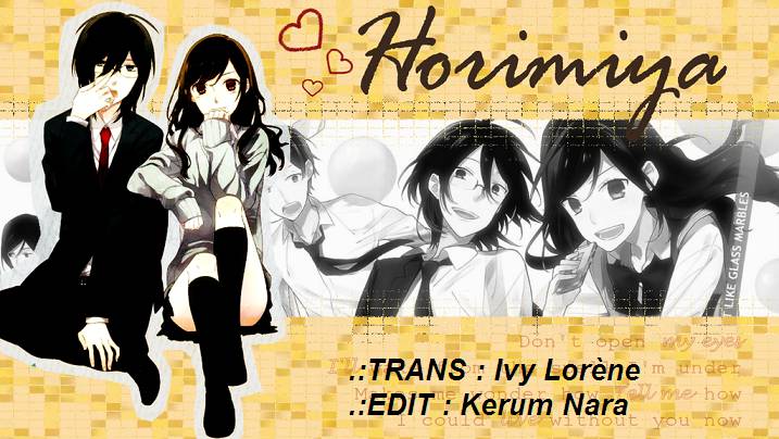 horimiya chapter 33 - Next chapter 34