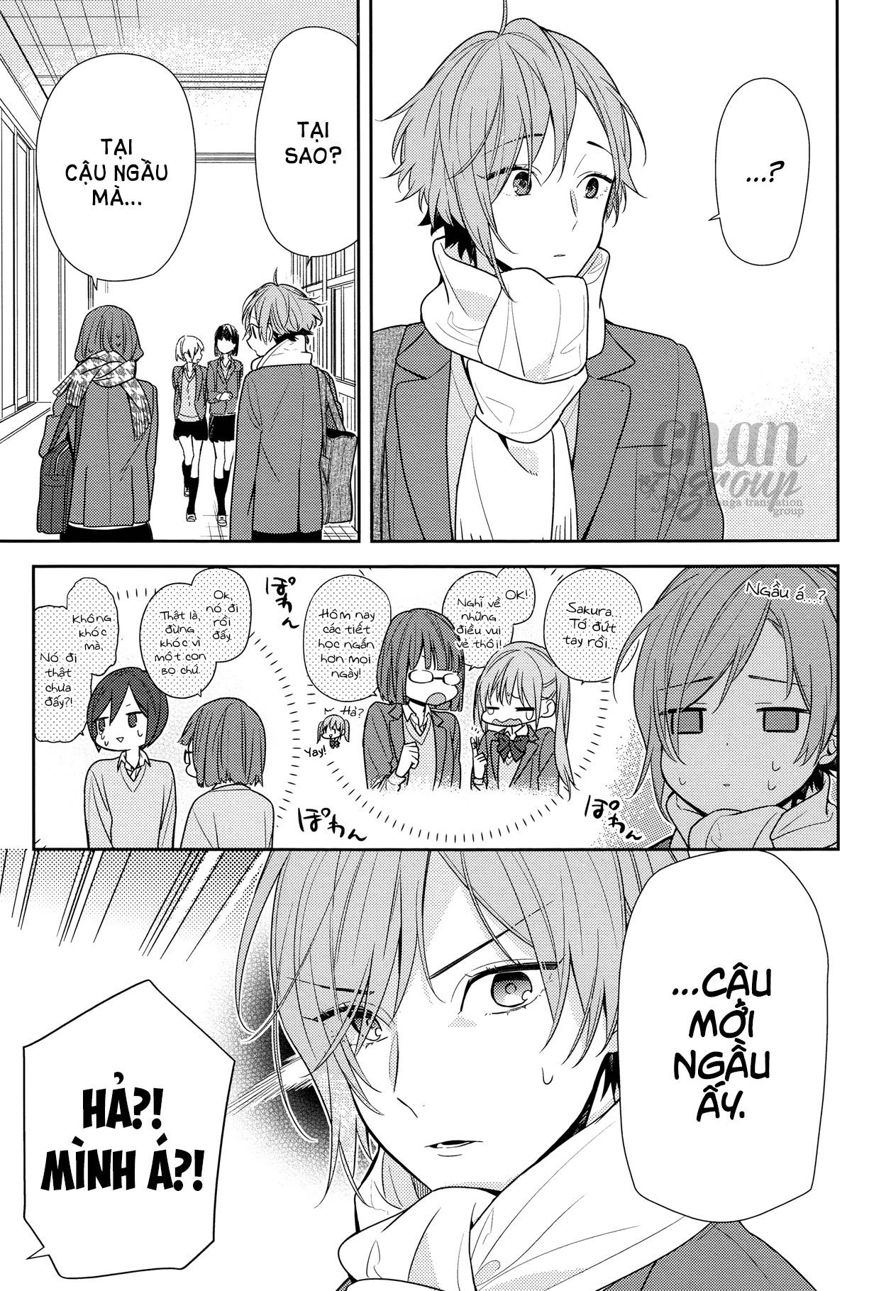 horimiya chapter 84: - ngày phát hành - Next chapter 85: - giữ bí mật