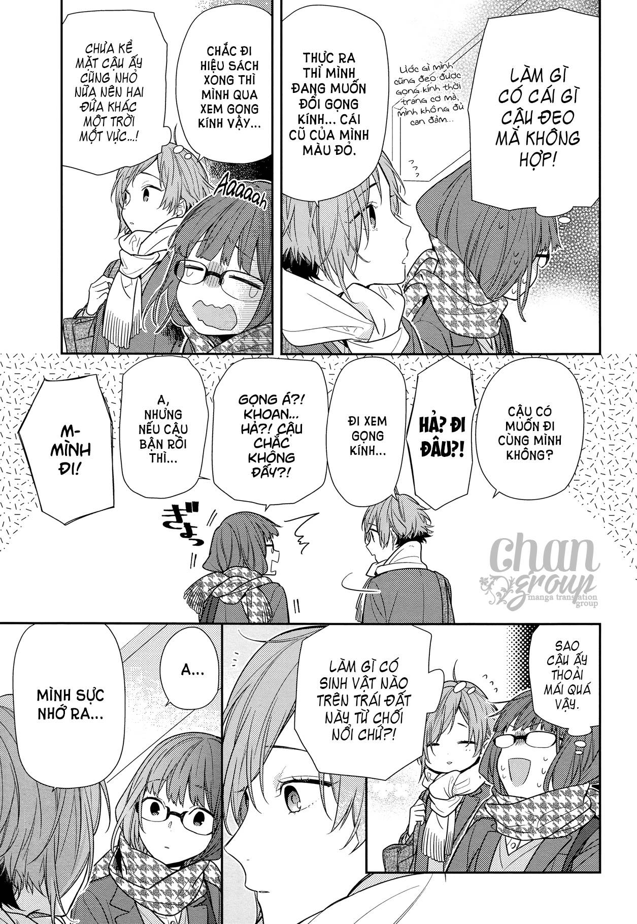 horimiya chapter 84: - ngày phát hành - Next chapter 85: - giữ bí mật