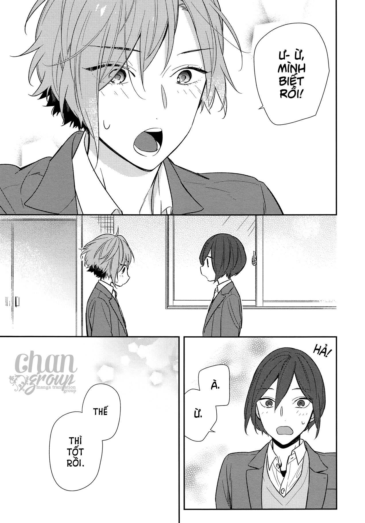 horimiya chapter 87: - khoảng cách - Next chapter 88