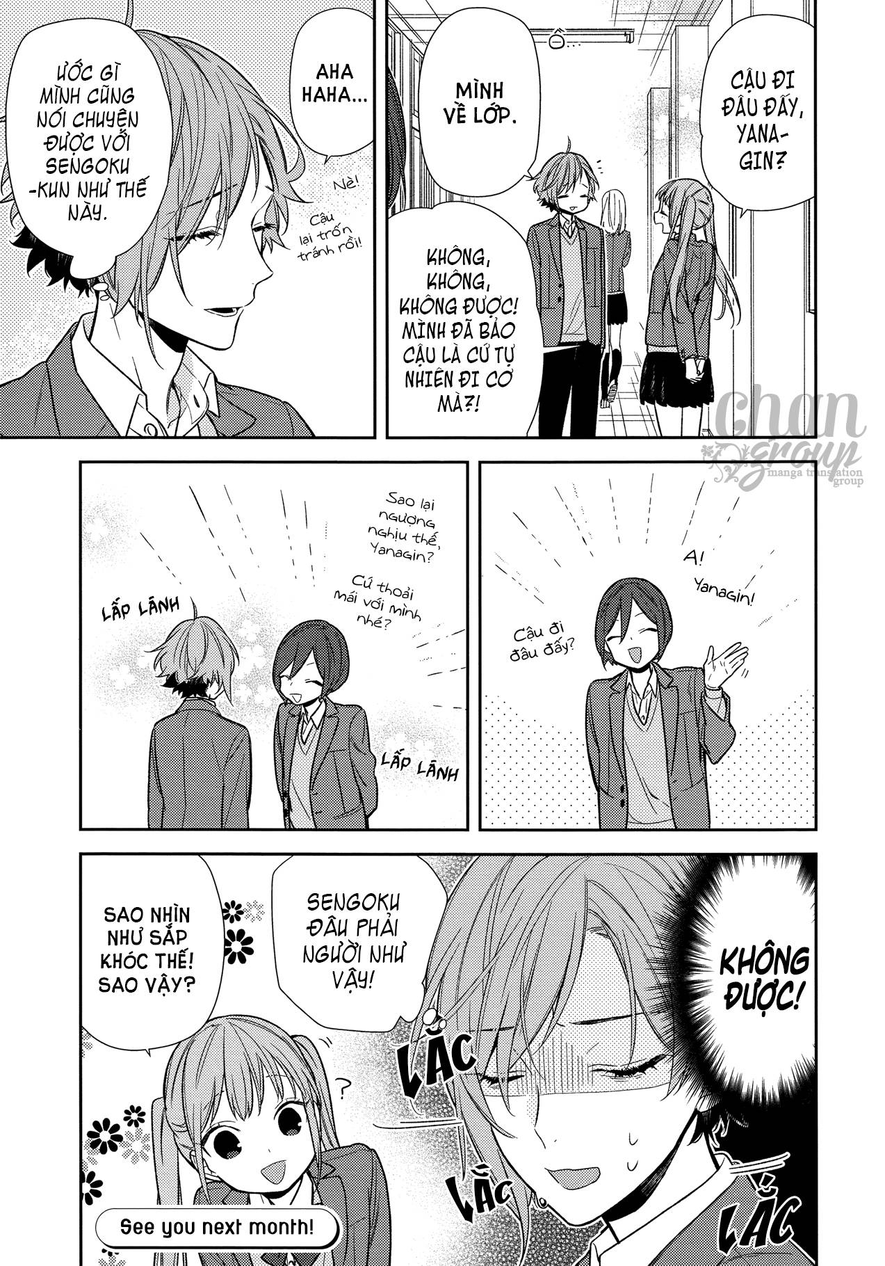 horimiya chapter 87: - khoảng cách - Next chapter 88