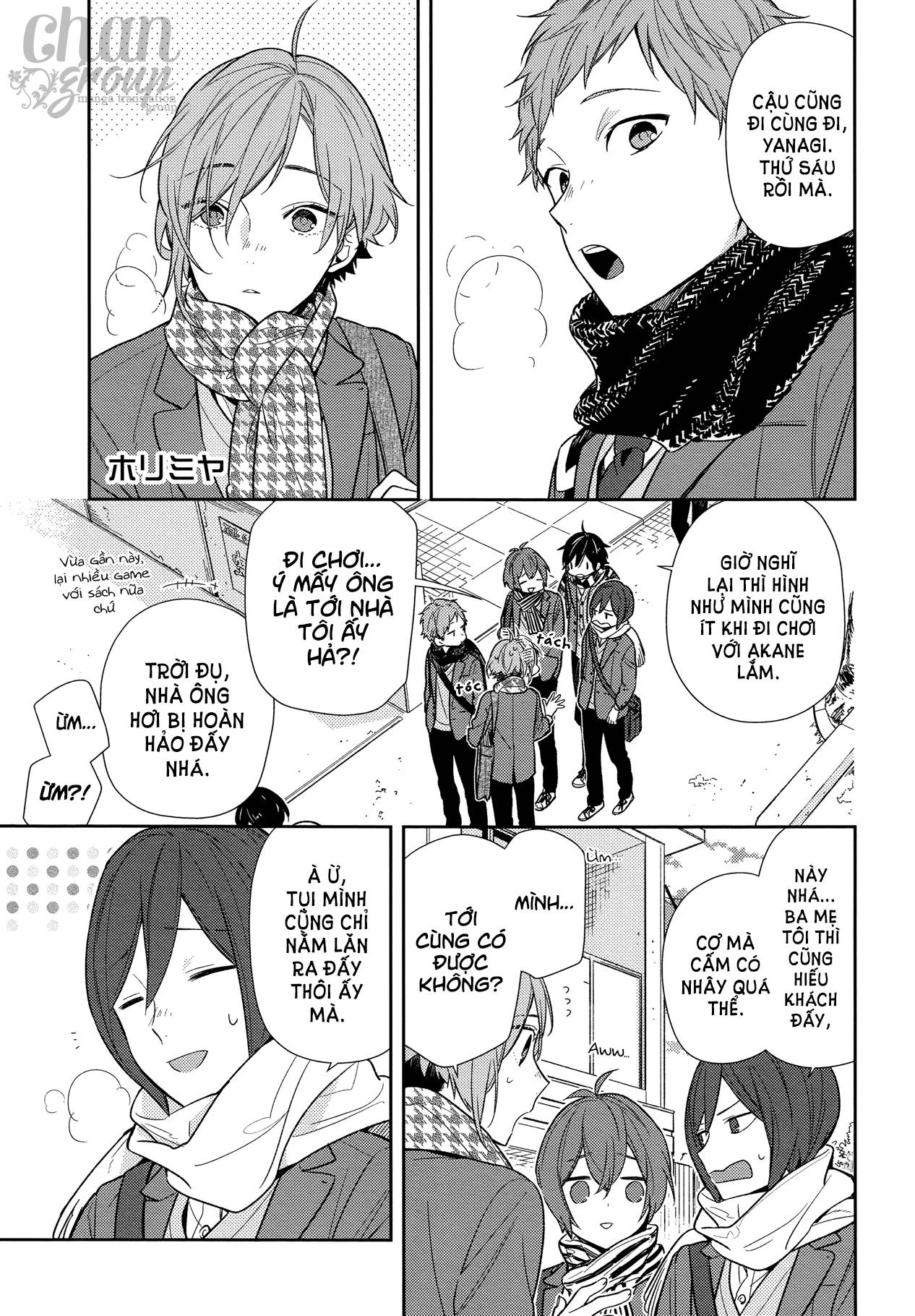 horimiya chapter 87: - khoảng cách - Next chapter 88