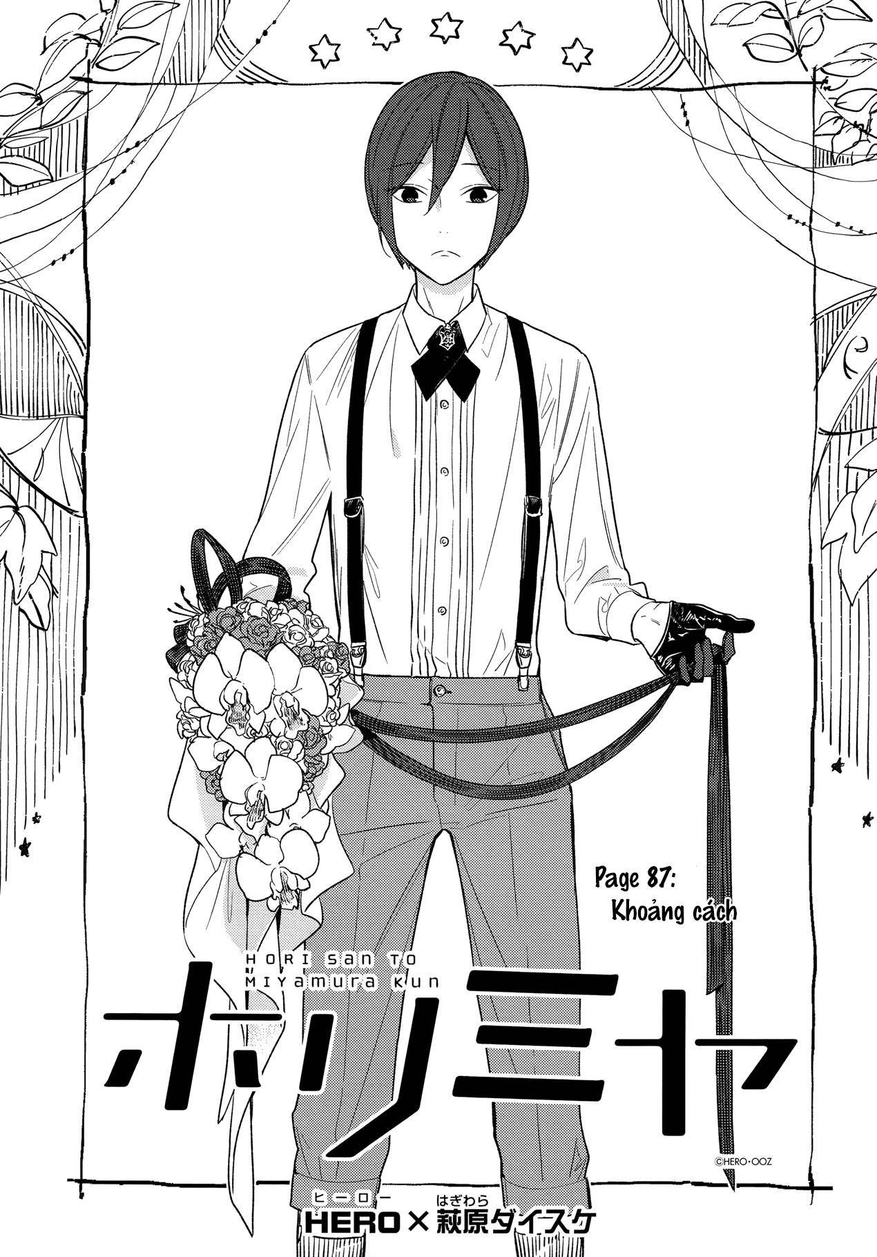 horimiya chapter 87: - khoảng cách - Next chapter 88