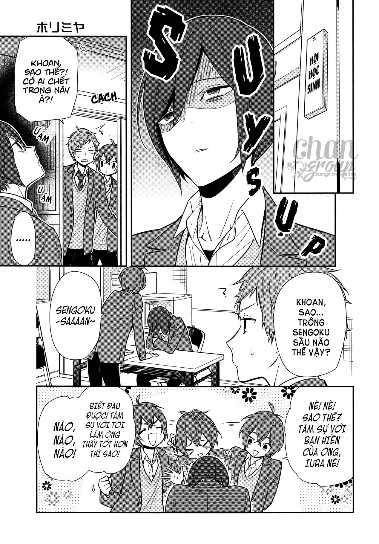 horimiya chapter 87: - khoảng cách - Next chapter 88