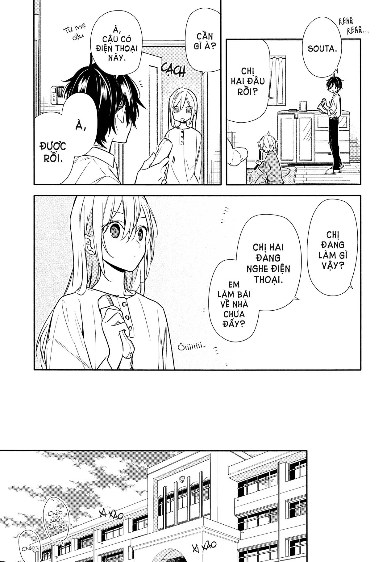 horimiya chapter 89: - chị hai - Next chapter 90