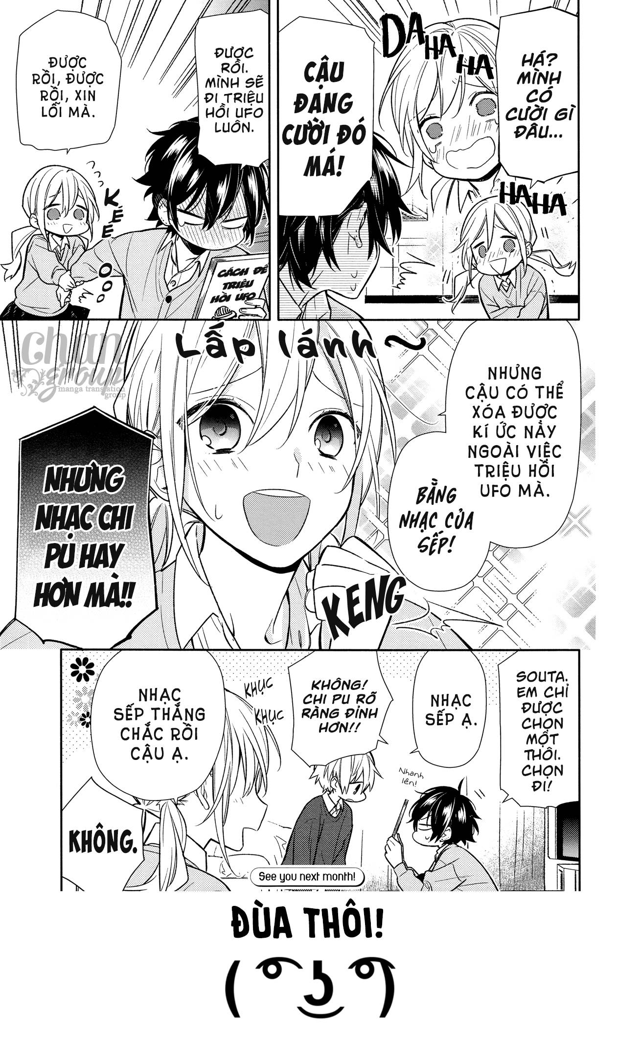 horimiya chapter 89: - chị hai - Next chapter 90