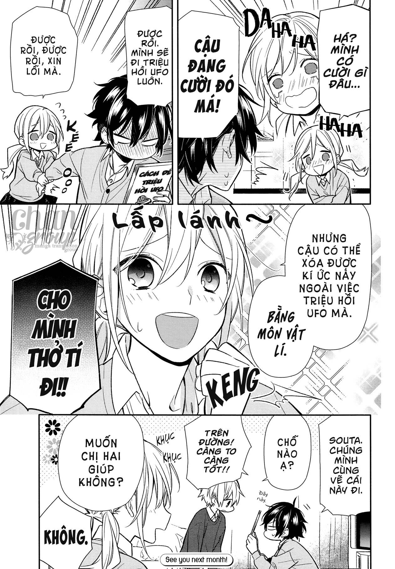 horimiya chapter 89: - chị hai - Next chapter 90