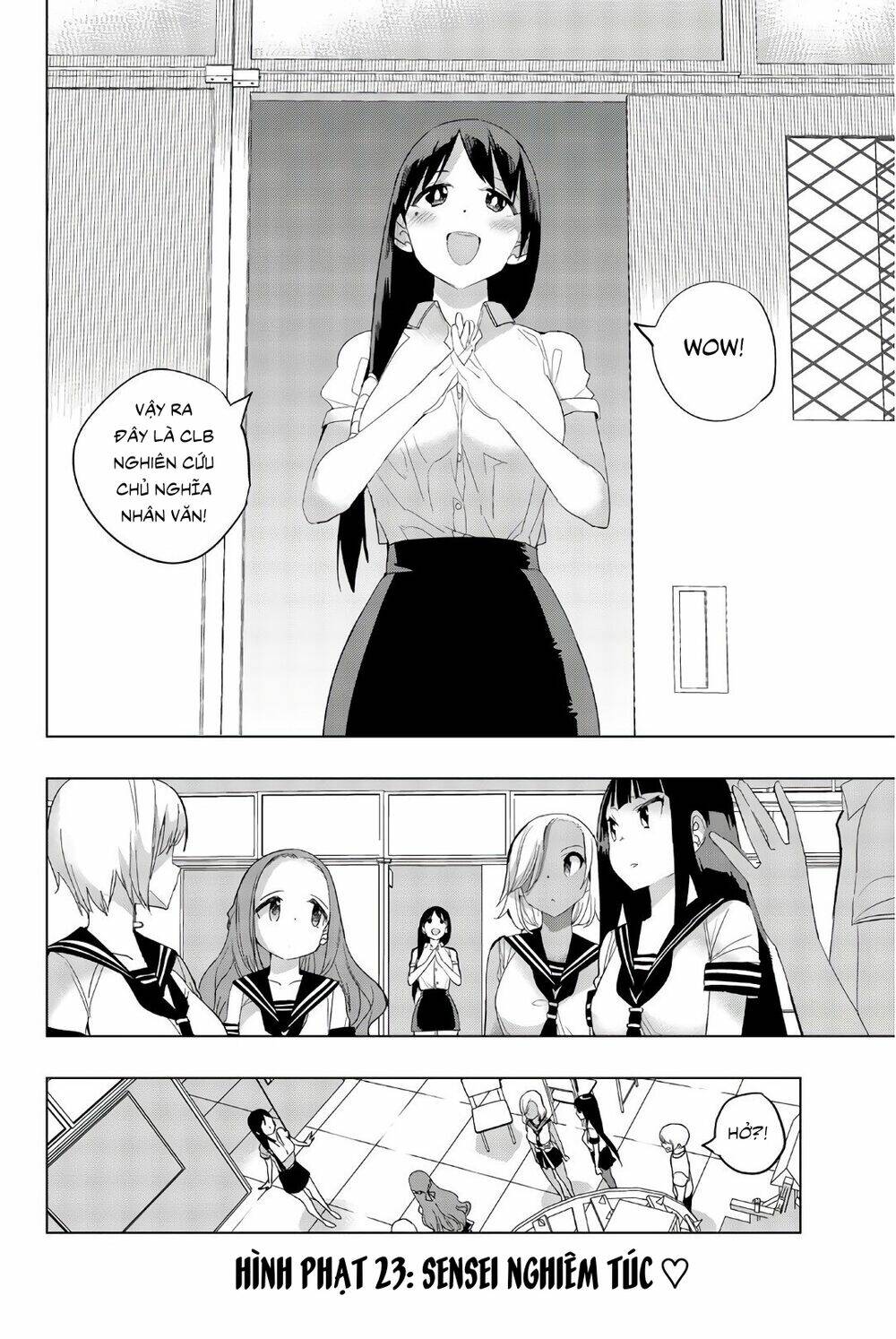 houkago no goumon shoujo chapter 23: sensei nghiêm túc ♡ - Next chapter 23: sensei nghiêm túc ♡