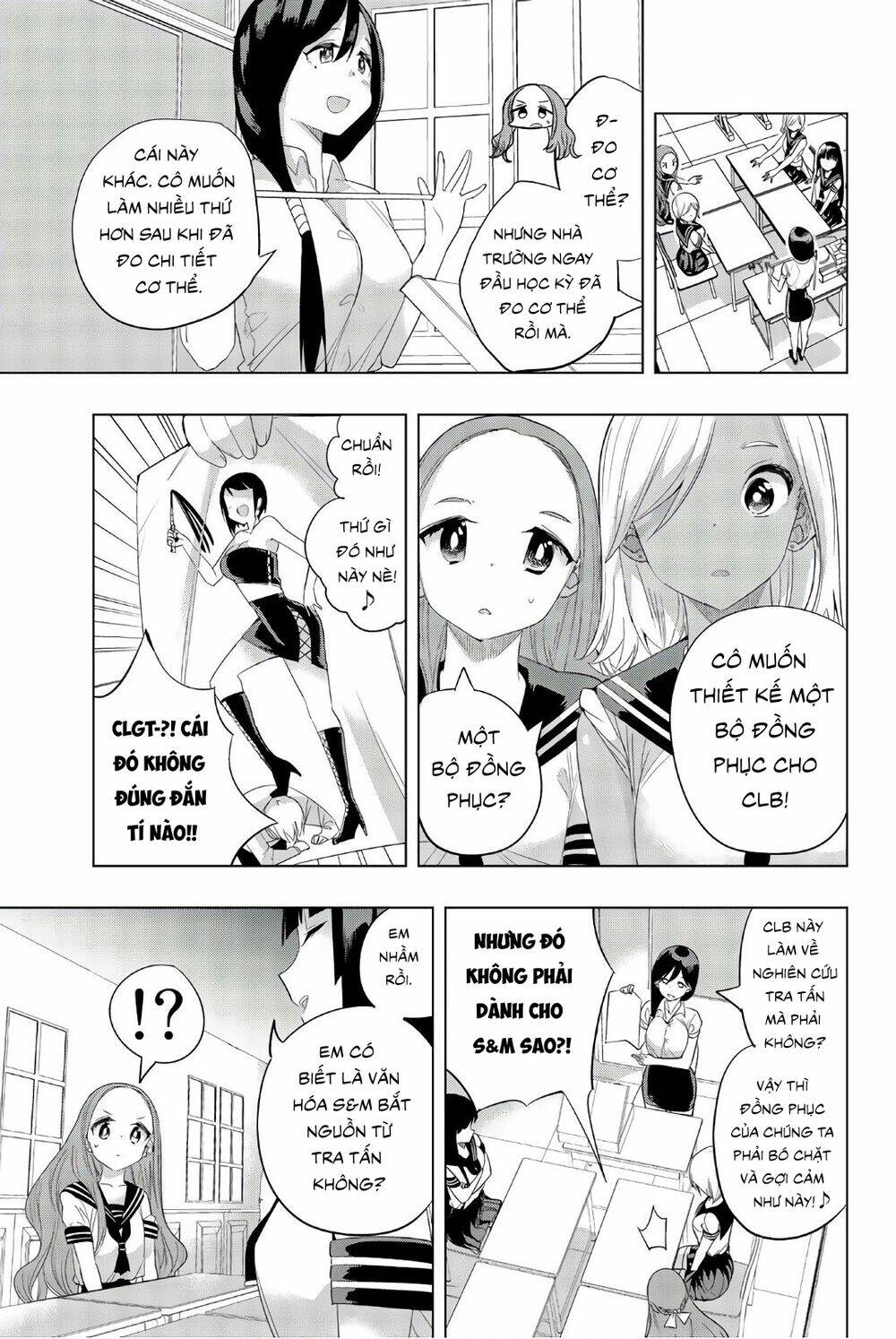 houkago no goumon shoujo chapter 24: số đo cơ thể gợi cảm ♪ - Next chapter 25: ai muốn trở thành người lớn nào?!