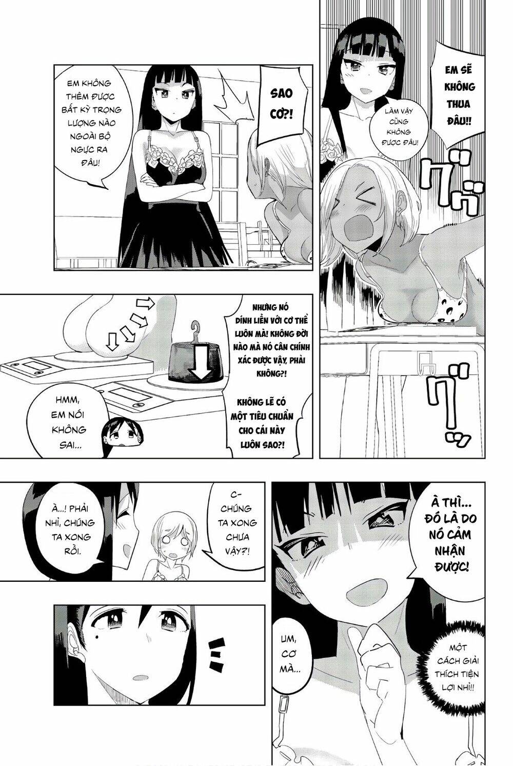 houkago no goumon shoujo chapter 25: ai muốn trở thành người lớn nào?! - Next chapter 26: giảm cân nào, kiyoka! ♡