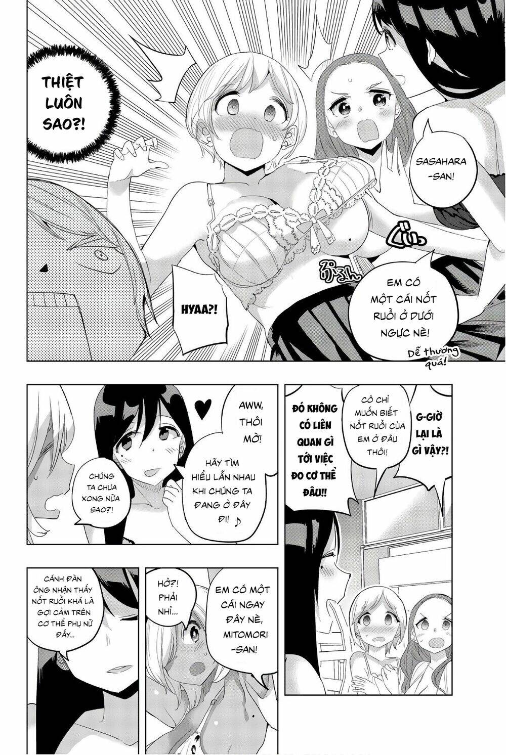 houkago no goumon shoujo chapter 25: ai muốn trở thành người lớn nào?! - Next chapter 26: giảm cân nào, kiyoka! ♡