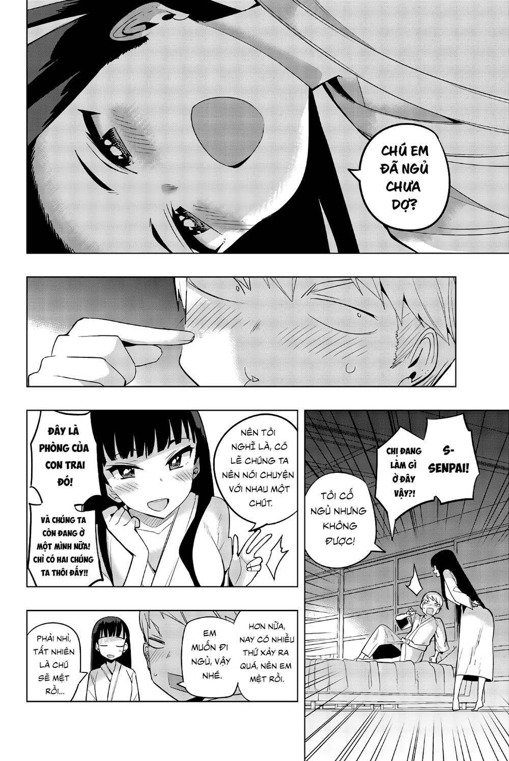 houkago no goumon shoujo chapter 48: nụ hôn kiểu pháp trong giấc mơ?! - Next chapter 49: giường tra tấn và trái tim của thiếu nữ ♡