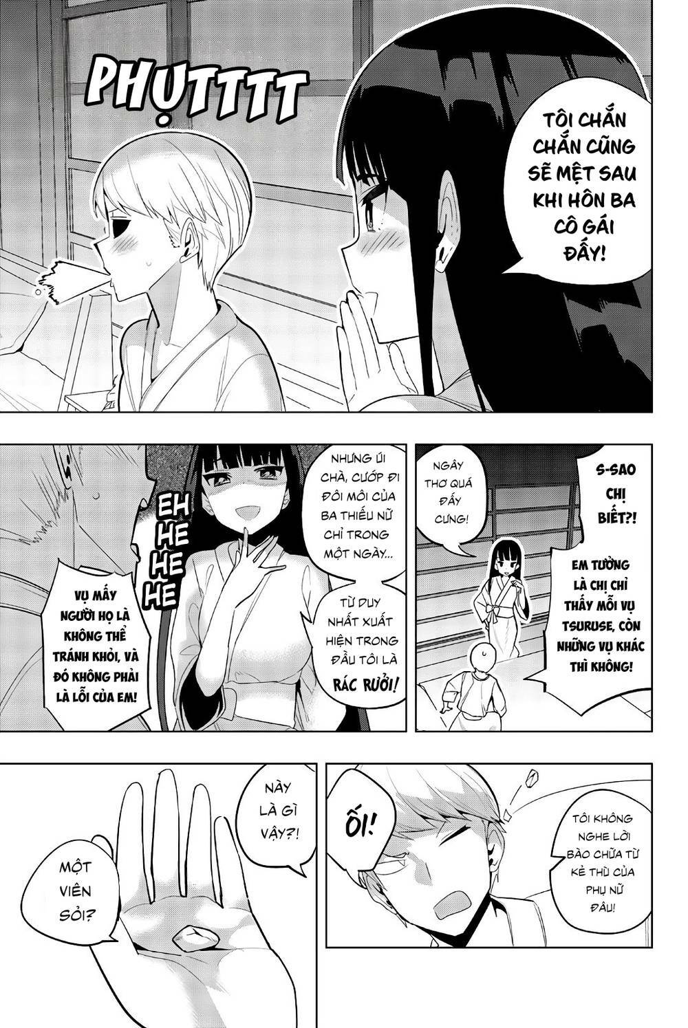 houkago no goumon shoujo chapter 48: nụ hôn kiểu pháp trong giấc mơ?! - Next chapter 49: giường tra tấn và trái tim của thiếu nữ ♡