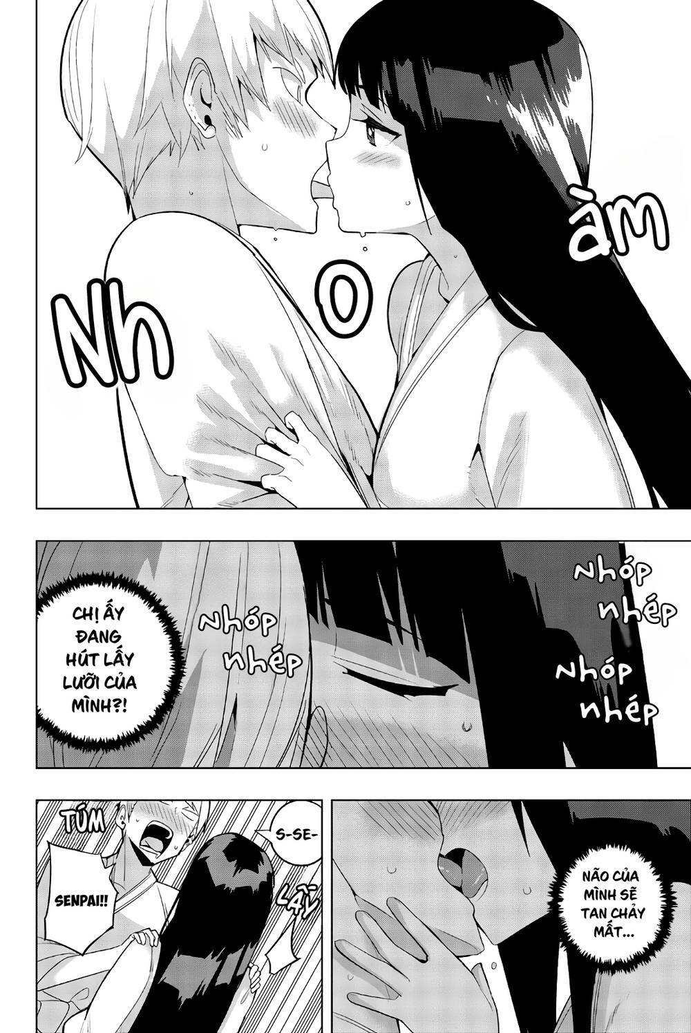 houkago no goumon shoujo chapter 48: nụ hôn kiểu pháp trong giấc mơ?! - Next chapter 49: giường tra tấn và trái tim của thiếu nữ ♡