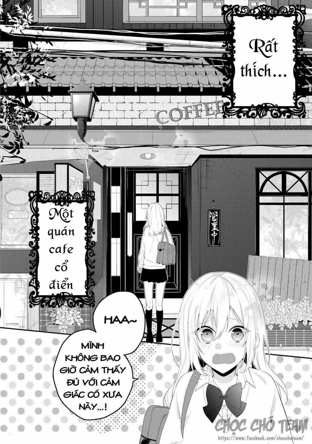 houkago wa kissaten de chapter 1 - Trang 2