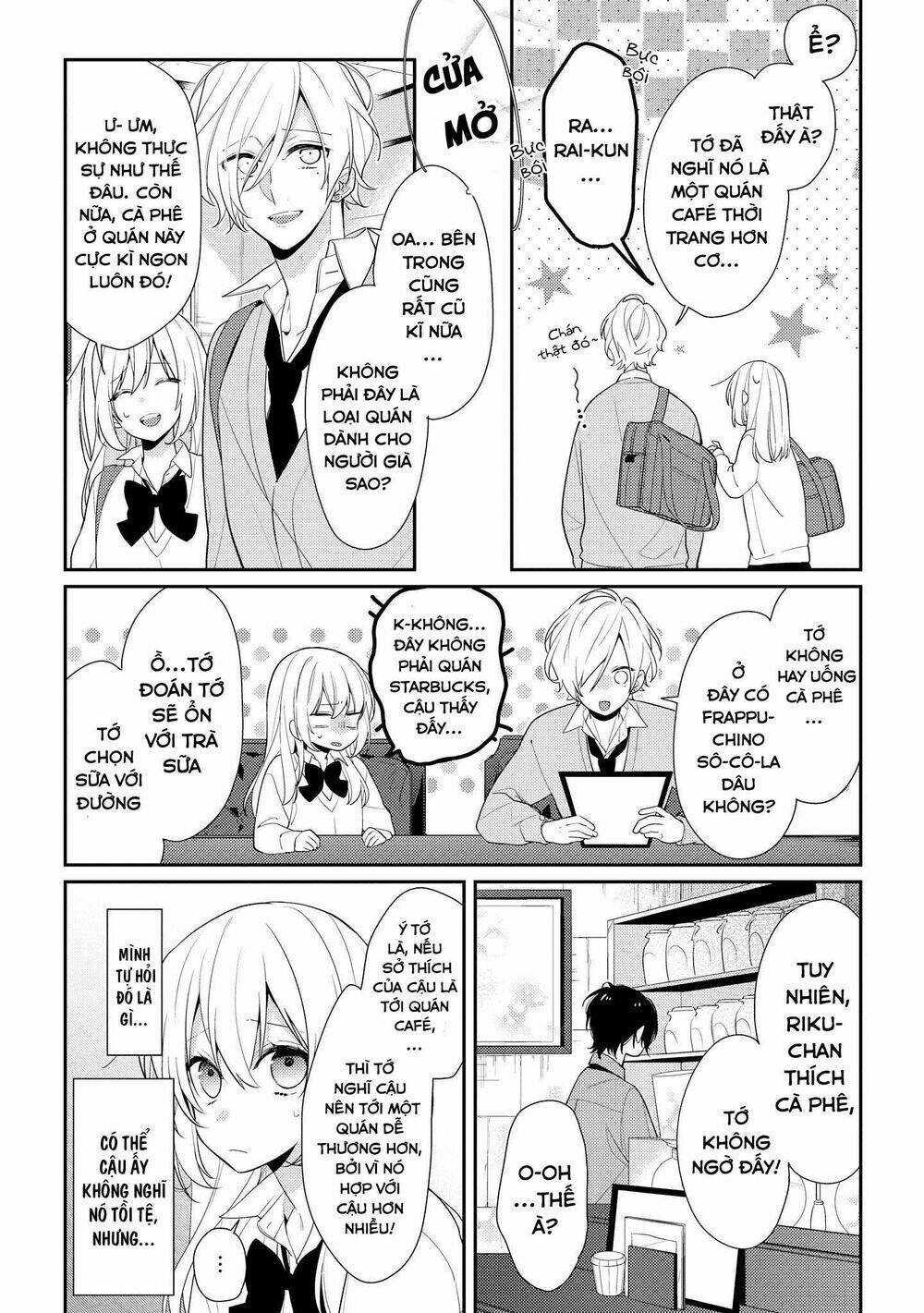 houkago wa kissaten de chapter 6 - Trang 2