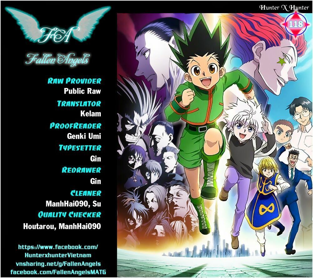 hunter x hunter chương 118 - Next chương 119