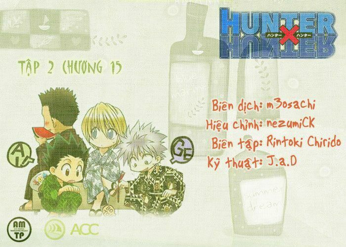 hunter x hunter chương 15 - Next chương 16