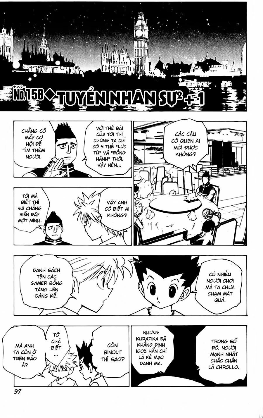 hunter x hunter chương 158 - Next chương 159