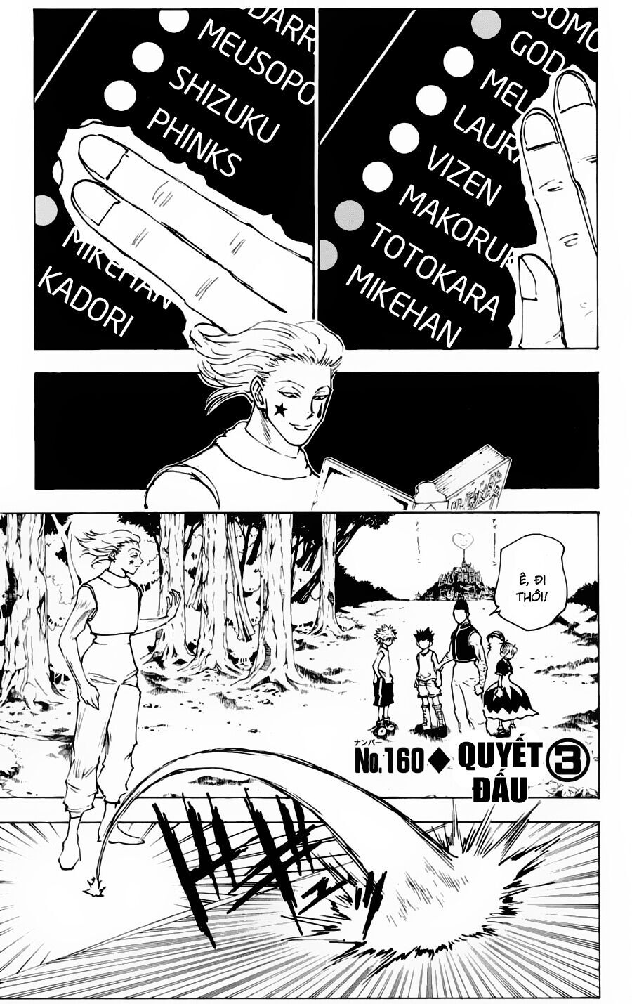 hunter x hunter chương 160 - Next chương 161