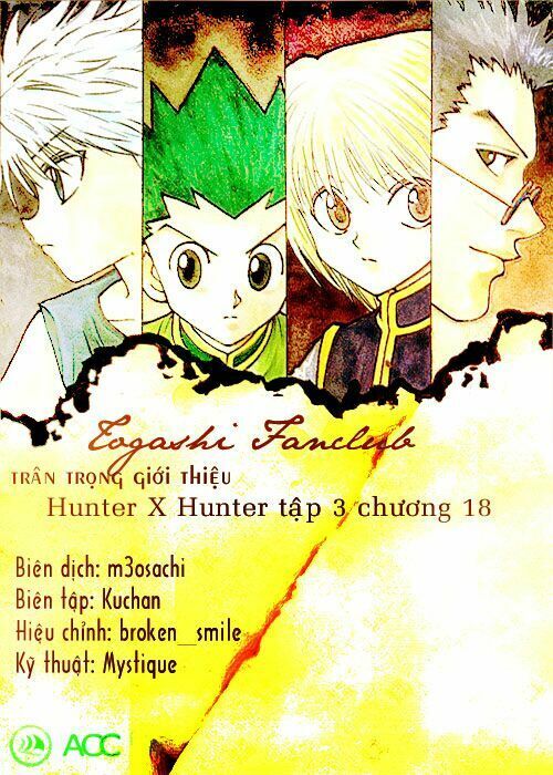 hunter x hunter chương 18 - Next chương 19