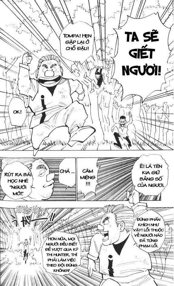 hunter x hunter chương 25 - Next chương 26