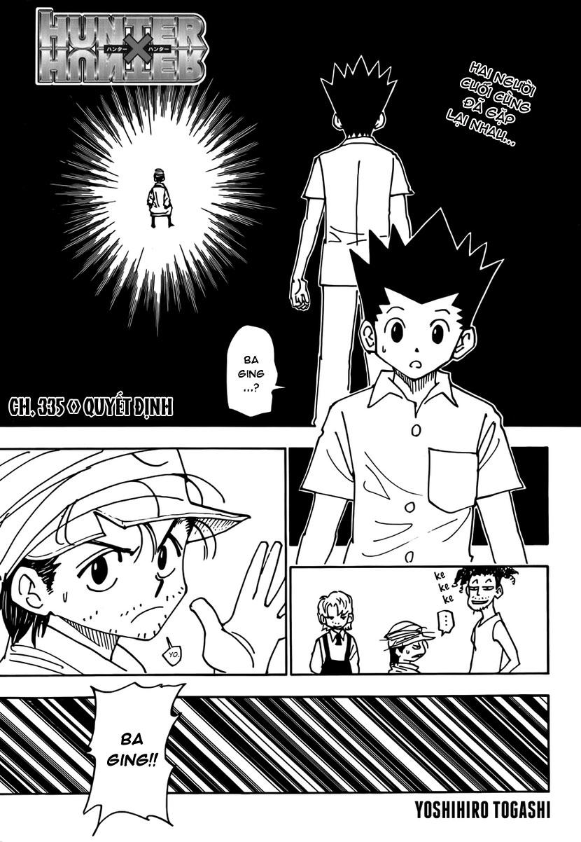 hunter x hunter chương 335 - Next chương 336