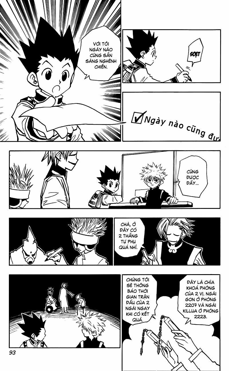 hunter x hunter chương 49 - Next chương 50