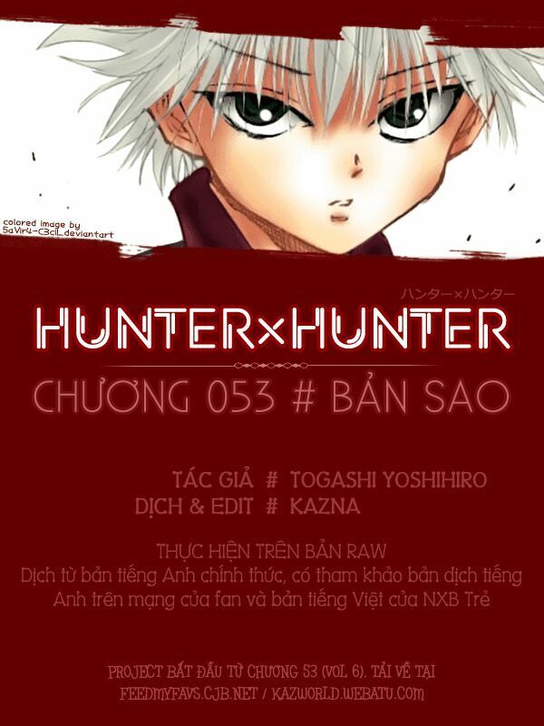 hunter x hunter chương 53 - Next chương 54