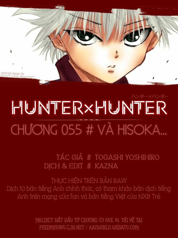 hunter x hunter chương 55 - Next chương 56