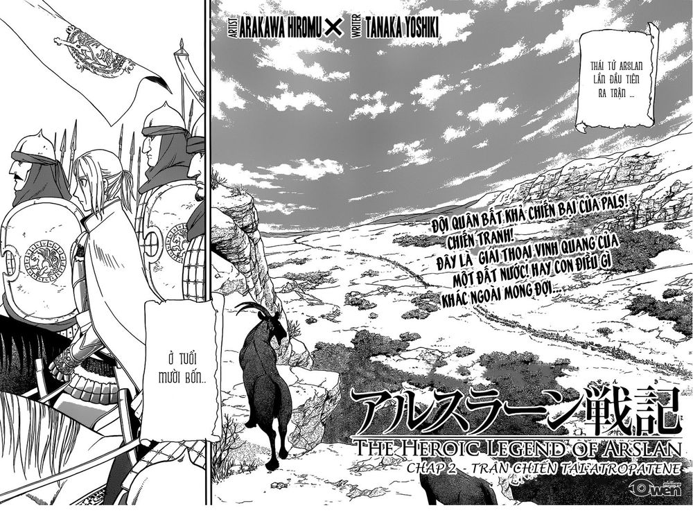 Huyền Thoại Arslan Chapter 2 - Next Chapter 3