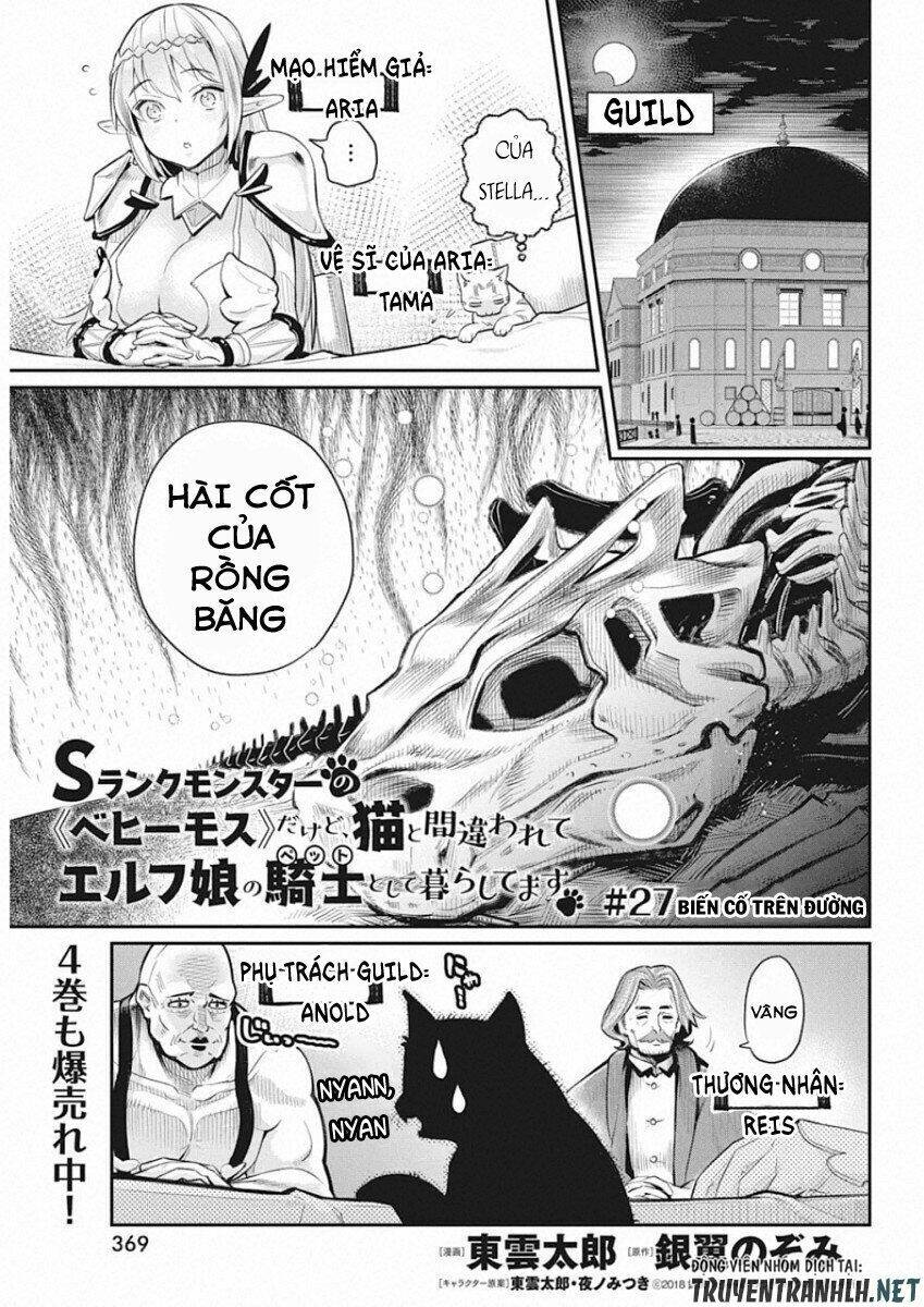 i am behemoth of the s rank monster but i am mistaken as a cat and i live as a pet of elf girl chapter 27 - Trang 2