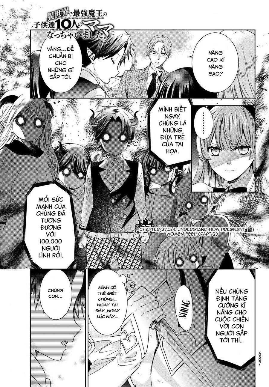 I Became The Mother Of The Strongest Demon Lord's 10 Children In Another World Chapter 27.2 - Next Chapter 28