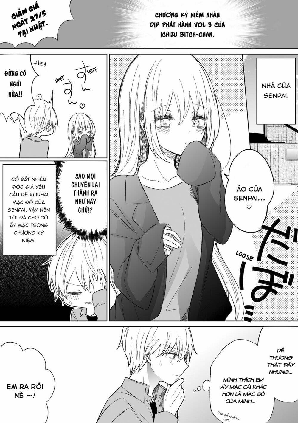 ichizu de bitch na kouhai chapter 72.5 - Trang 2