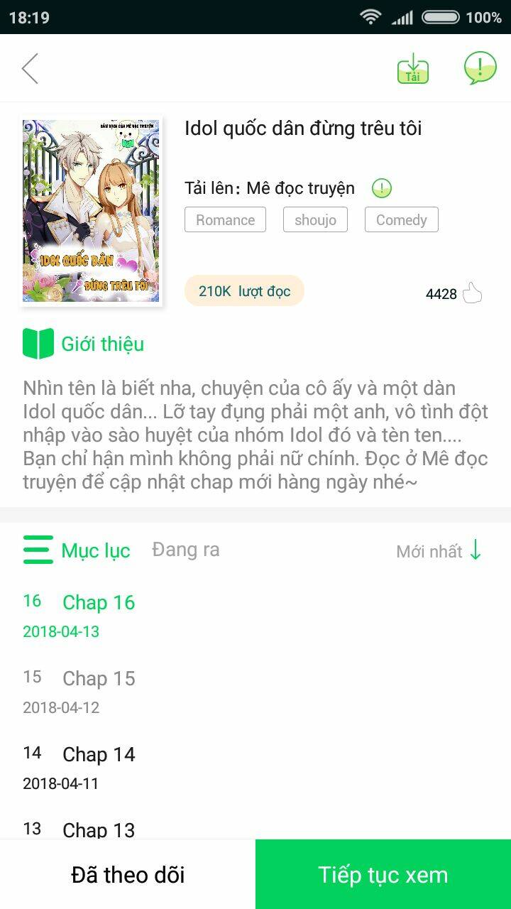 Idol Quốc Dân Đừng Trêu Tôi Chapter 12 - Trang 2