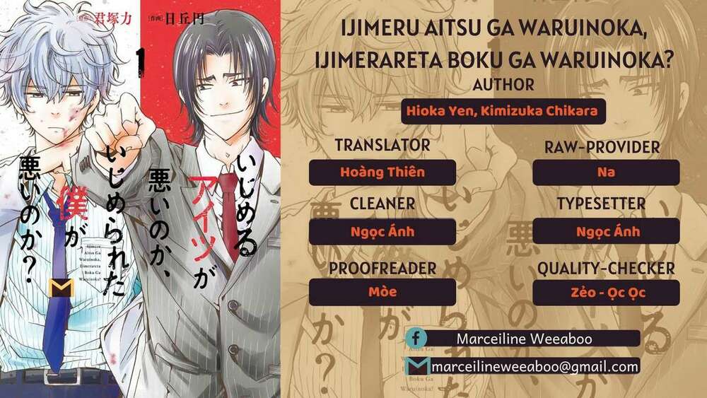 ijimeru aitsu ga waruinoka, ijimerareta boku ga waruinoka? chapter 4 - Trang 2