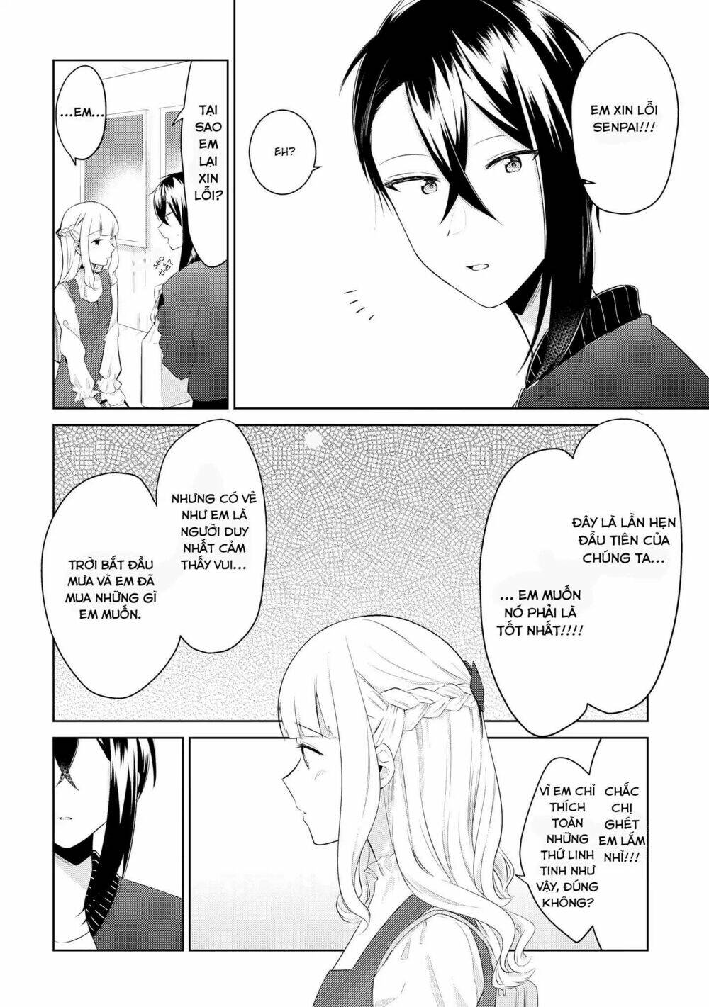 ikemen sugidesu shiki-senpai! chapter 3 - Trang 2