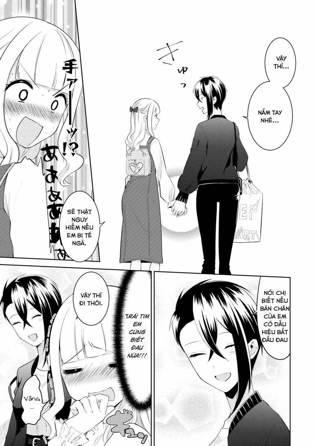 ikemen sugidesu shiki-senpai! chapter 3 - Trang 2