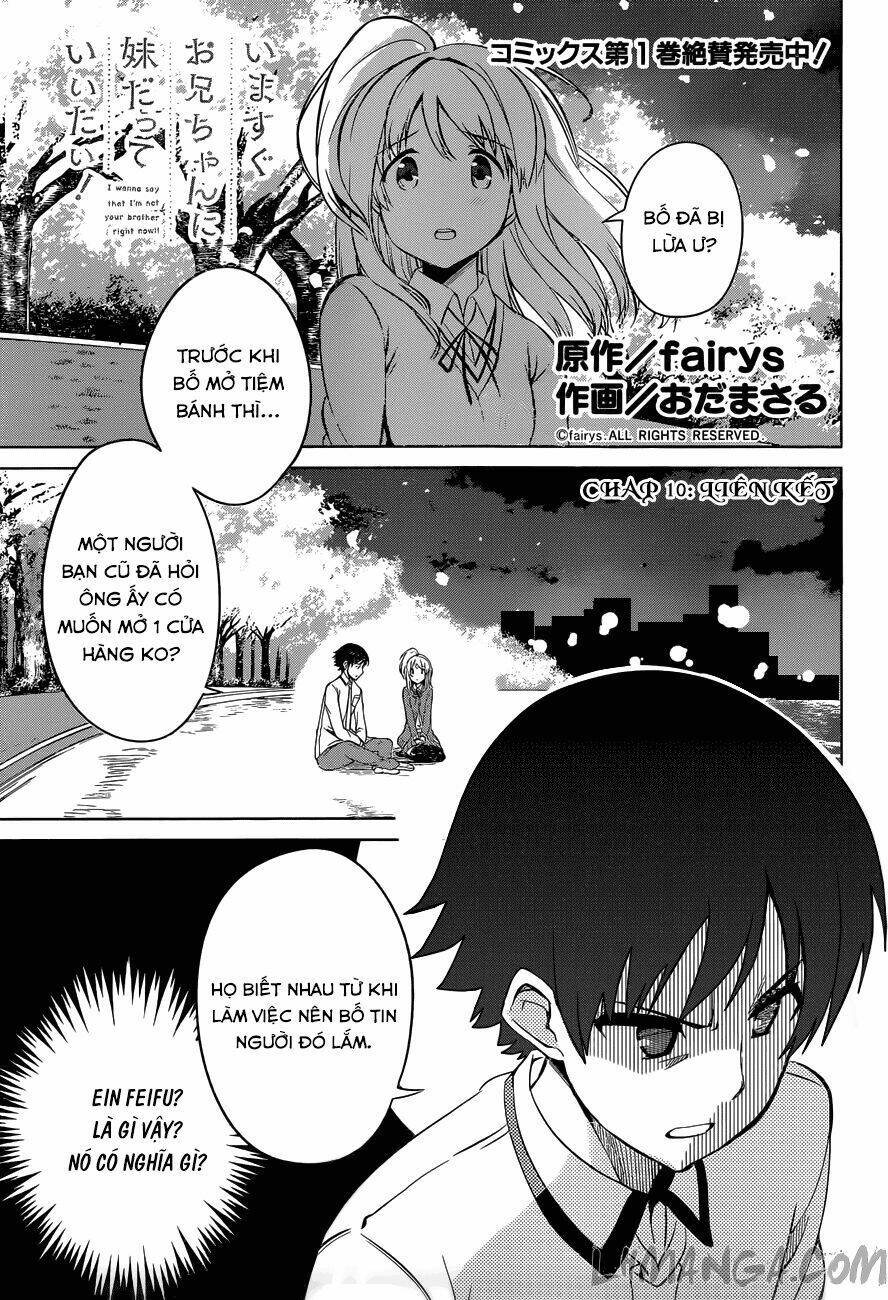 Imasugu Oniichan Ni Imouto Datte Iitai Chapter 10 - Trang 2