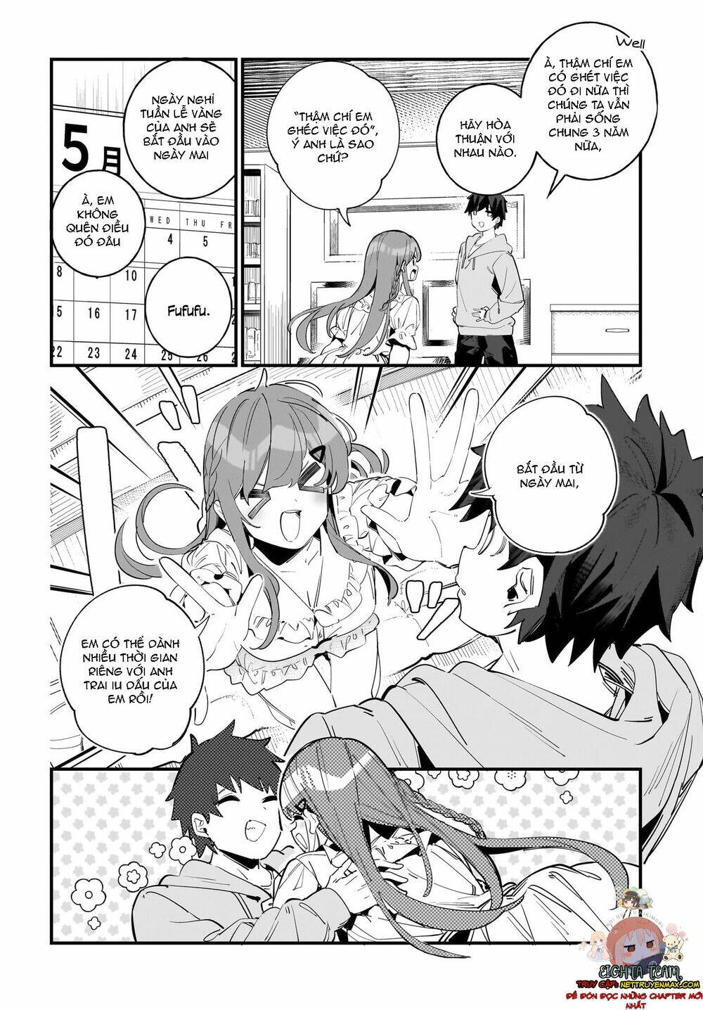 imouto wa kanojo ni deki nai no ni chapter 4 - Trang 2