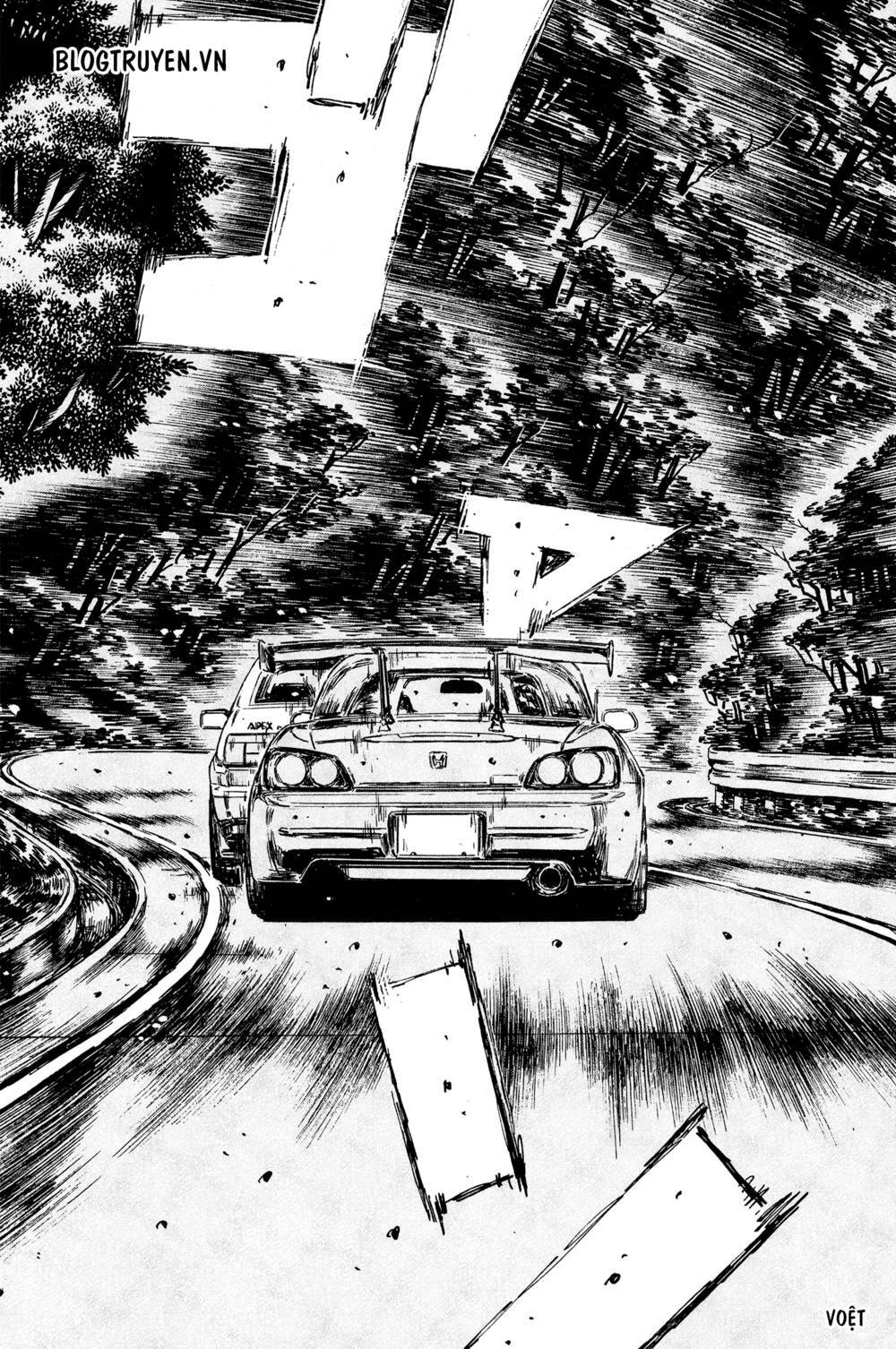 initial d chapter 372: - bẻ lái với cánh tay lực - Trang 2