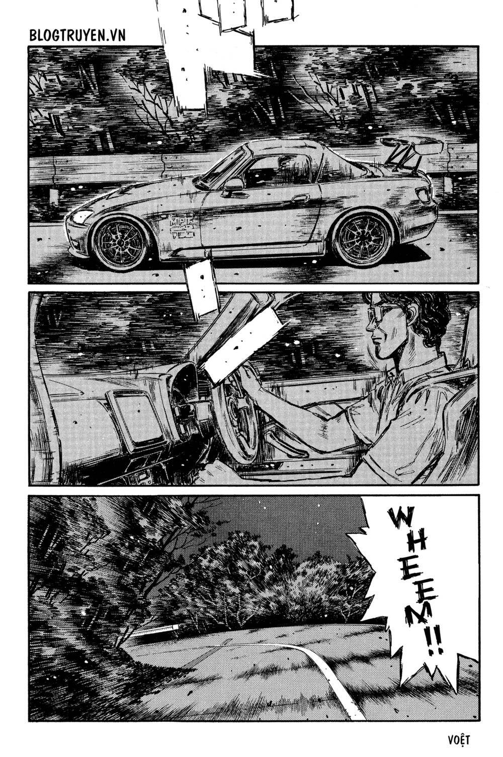 initial d chapter 372: - bẻ lái với cánh tay lực - Trang 2