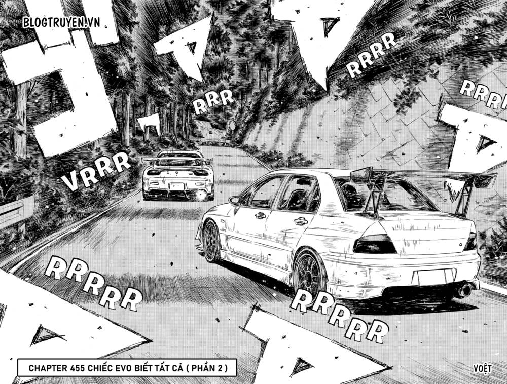 initial d chapter 455: - chiếc evo biết tất cả ( phần hai ) - Trang 2