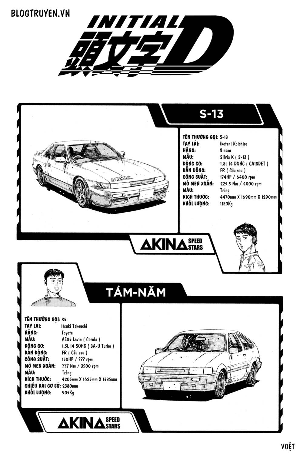 initial d chapter 455: - chiếc evo biết tất cả ( phần hai ) - Trang 2