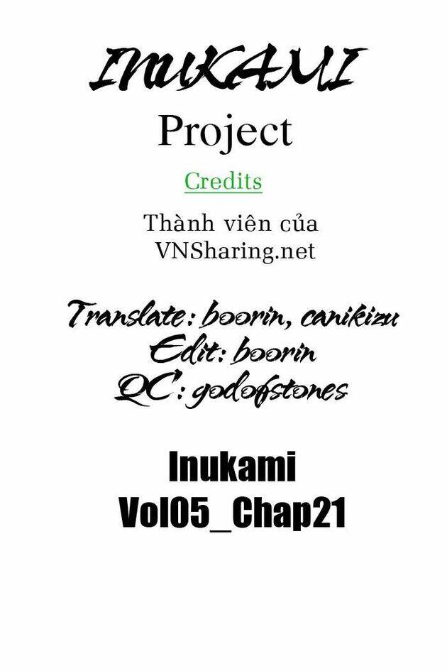 Inukami Chapter 21 - Trang 2